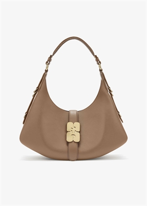 Kat small butter bag Coca Mocha B2070108 Ganni 